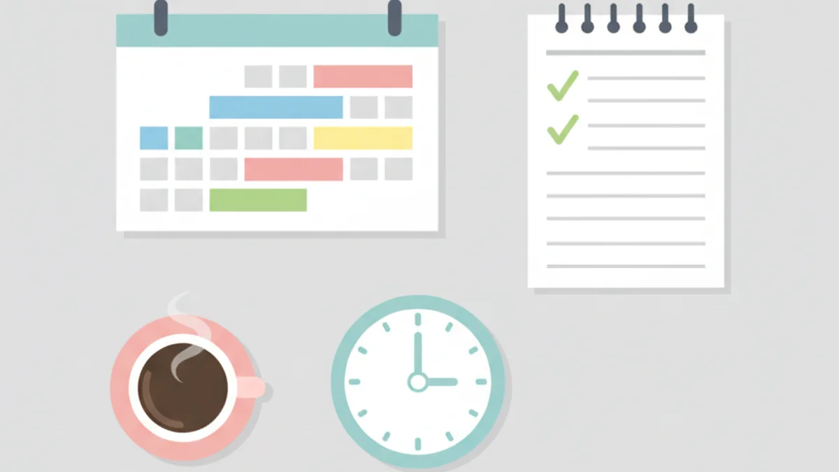 転職活動のスケジュール管理〜3ヶ月で内定を取る計画術