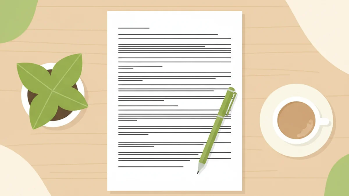 職務経歴書の職務要約の書き方〜冒頭3行の例文集
