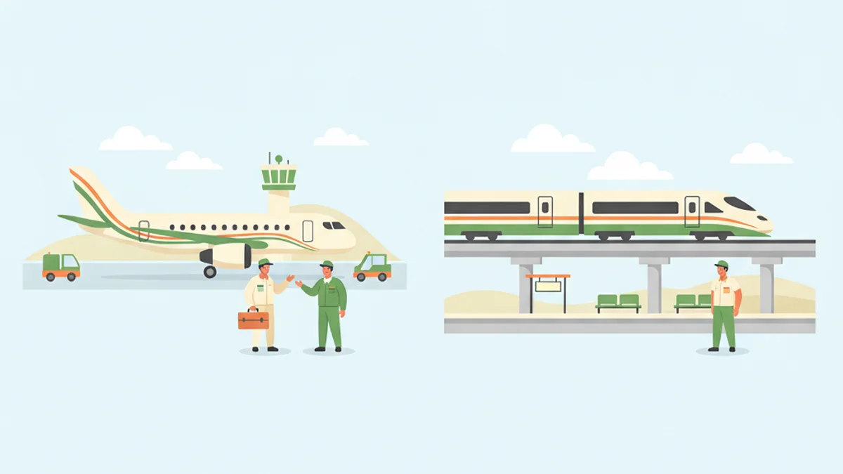 航空・鉄道業界の転職ガイド｜職種・年収・将来性
